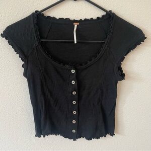 🖤FREE PEOPLE LOUIE LOUIE TEE🖤